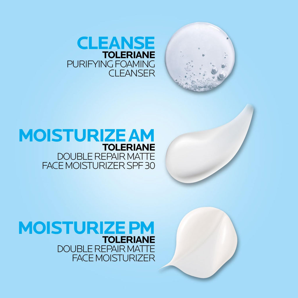 La Roche-Posay Toleriane Purifying Foaming Facial Cleanser with Niacinamide