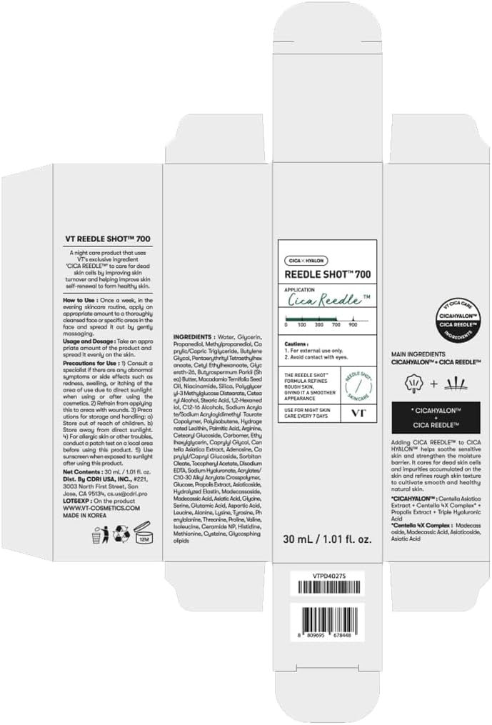VT Cosmetics Reedle Shot 100 Microneedle Booster Serum 50 ml