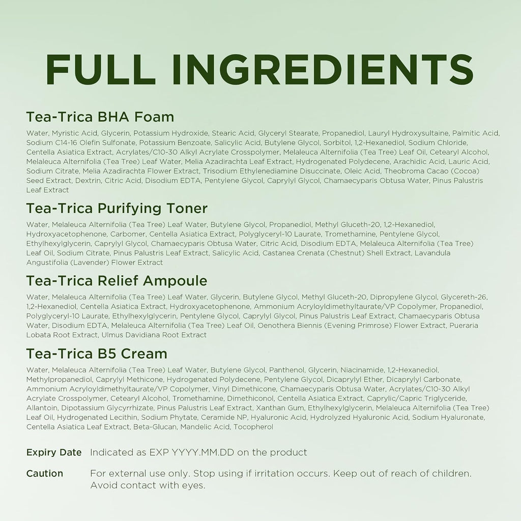 SKIN1004 Madagascar Centella Tea-Trica Travel Kit