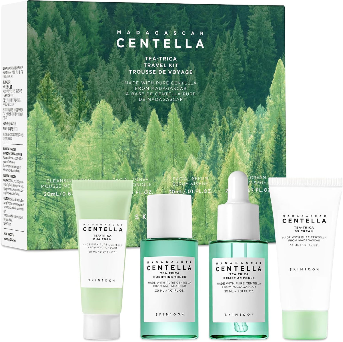 SKIN1004 Madagascar Centella Tea-Trica Travel Kit