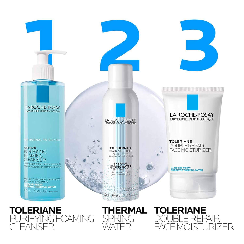 La Roche-Posay Toleriane Purifying Foaming Facial Cleanser with Niacinamide